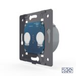 Двухклавишная сенсорная кнопка Livolo 12/24В (механизм)