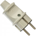 Makel вилка с/з прямая белая