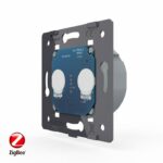 Двухклавишный сенсорный выключатель Livolo ZigBee (механизм)