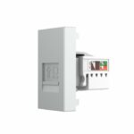 Розетка интернет RJ-45 кат. 6 Livolo, цвет серый (механизм)