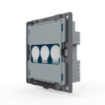 Трехклавишный сенсорный выключатель Livolo UK стандарт (механизм)