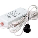 Датчик движения FERON 230V 500W 5-8см 30гр белый с 1.5м кабелем