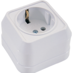 Makel SIVA USTU розетка с/з белая