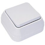 Makel SIVA USTU выключатель 1 кл. белый