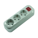 Makel колодка 3 гн с выключателем