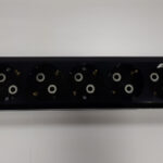 Makel колодка 6 гн с/з черная