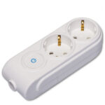 Makel MGP-N Колодка 2 гн с\з с выключателем