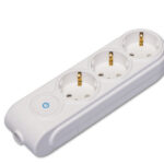 Makel MGP-N Колодка 3 гн с\з с выключателем