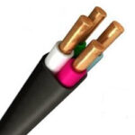 Кабель силовой ВВГ (А) нг LS 4×6 (ГОСТ)