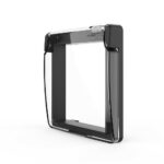 Водонепроницаемая крышка для розетки Livolo, цвет черный