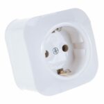 IONICH Розетка одноместная c/з, о/у 16А 220В Белая