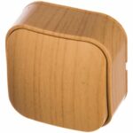 IONICH Одноклавишный выключатель сосна