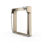 Водонепроницаемая крышка для розетки Livolo, цвет золотой