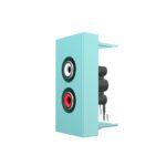 Розетка мультимедийная RCA аудио Livolo, цвет зеленый (механизм)