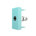 Розетка телевизионная Livolo, ТВ-розетка, цвет зеленый (механизм)