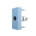 Розетка телевизионная Livolo, ТВ-розетка, цвет синий (механизм)