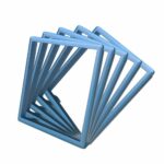 Декоративная рамка Синяя