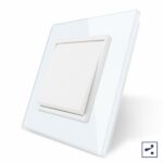 Механический выключатель Livolo 1 клавиша Белый