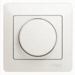 Schneider electric GLOSSA СВЕТОРЕГУЛЯТОР (диммер) LED, RC, 630Вт/ВА, в сборе, ПЕРЛАМУТР