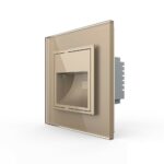 Подсветка лестницы, пола Livolo Золотая