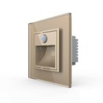 Подсветка лестницы, пола Livolo с датчиком движения Золотая