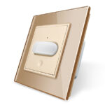 Датчик движения Livolo с сенсорным выключателем Золотой