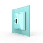 Розетка Livolo HDMI Зеленая