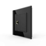 Розетка Livolo микрофон TRS 6.3 JACK Черная