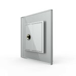 Розетка Livolo микрофон TRS 6.3 JACK Серая