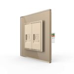 Розетка Livolo ТЛФ/КОМП RJ-45 Золотая