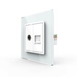 Розетка Livolo ТВ/КОМП RJ-45 Белая