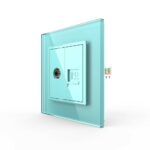 Розетка Livolo ТВ/КОМП RJ-45 Зеленая