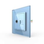 Розетка Livolo ТВ/КОМП RJ-45 Синяя