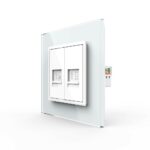 Розетка Livolo КОМП RJ-45 двойная Белая