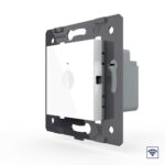 Одноклавишный сенсорный выключатель Livolo Module с функцией радиоуправления, цвет белый (механизм)