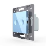 Двухклавишный сенсорный выключатель Livolo Module, цвет синий (механизм)