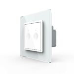 Двухклавишный сенсорный выключатель Livolo Module, цвет белый