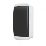 Tekfor бокс навесной 2 мод. IP41, непрозрачная черная дверца