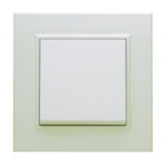 Makel Karea белый выключатель 1-клавишный