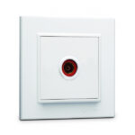 Makel Karea белый Розетка TV концевая