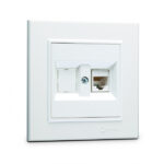 Makel Karea белый Розетка САТ5+гнездо