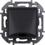 Legrand Inspiria вывод кабеля с зажимом для крепления антрацит