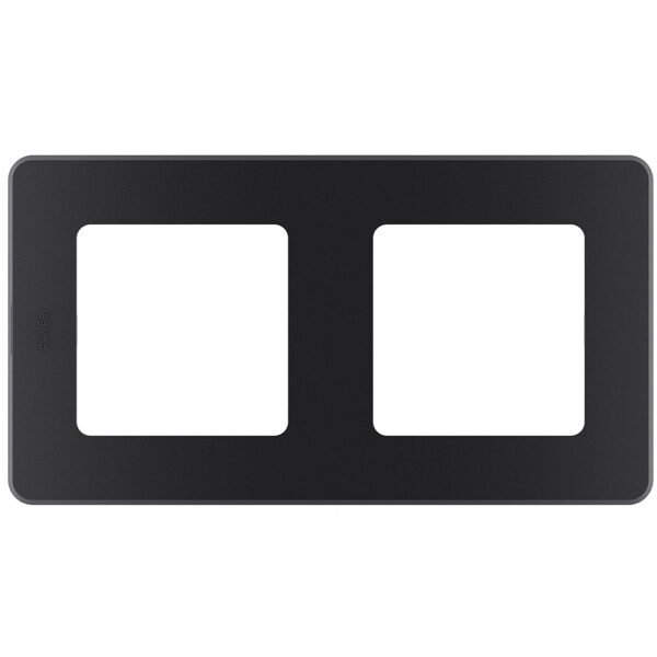 Legrand Inspiria рамка 2 поста антрацит
