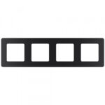 Legrand Inspiria рамка 4 поста антрацит