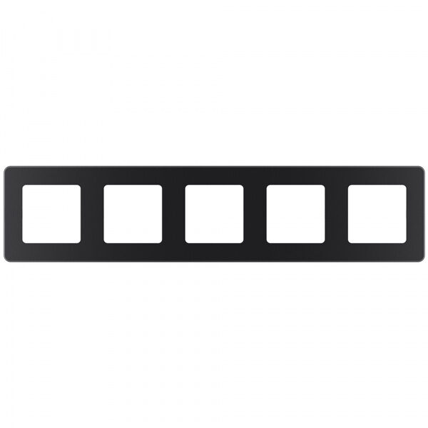 Legrand Inspiria рамка 5 постов антрацит