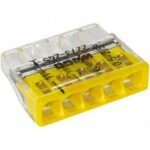 WAGO клемма с пастой на 5 проводов