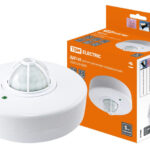 TDM Датчик движения потолочный 1100Вт 160 + 360 гр ДДП-02