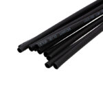 Термоусаживаемая трубка двухстенная клеевая 9,0/4,5мм черная по 1 м