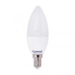 GENERAL лампа светодиодная свеча GLDEN-CF-8-230-E14-2700