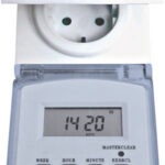 FERON розетка с таймером TM23 (недельная) IP44